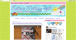 Desktop Screenshot of katiesnestingspot.com